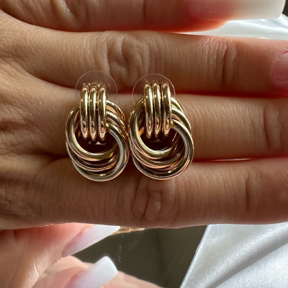 Best seller Fashion Zara Gold-Tone Hoop Earrings